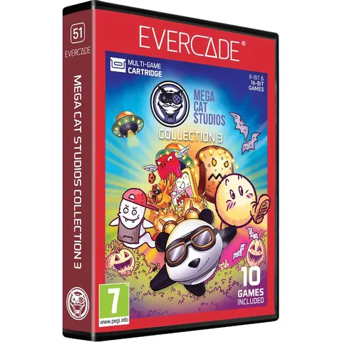 Evercade Cartridge - MEGA CAT Studios Collection 3 - 10 games – afbeelding 2