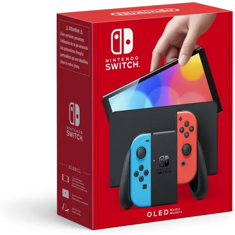 Nintendo Switch OLED - Blauw/Rood – afbeelding 2