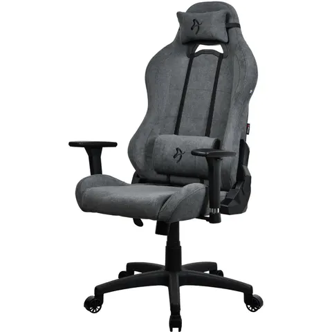 Arozzi Torretta Gamingstoel - Soft Fabric™ - Asgrijs – afbeelding 2