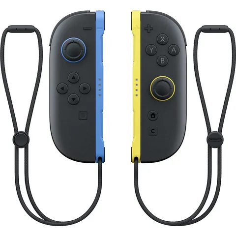 Nintendo Switch 2 Joy-Con Controller Paar - Blauw/Geel – afbeelding 2