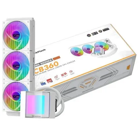 darkFlash - CB360 WHITE - CPU koeling – afbeelding 2
