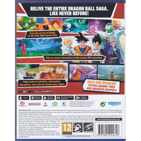 Dragon Ball Z Kakarot PS5 – afbeelding 2