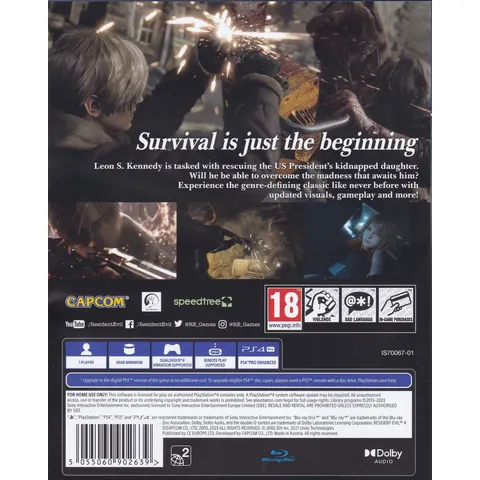 Resident Evil 4 Remake PS4 – afbeelding 2