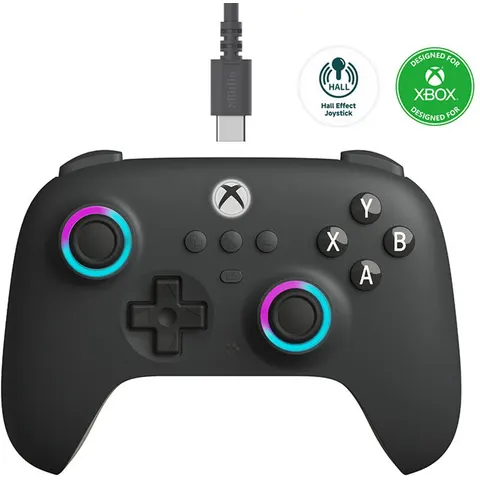 8Bitdo Ultimate C Dark Grey - Bedraad - Geschikt voor Android, PC, Xbox - Force Feedback - Donker grijs – afbeelding 2