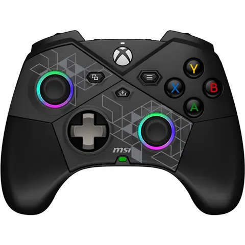 MSI FORCE PRO WIRELESS CONTROLLER - Gaming Controller - Zwart - Bluetooth - USB-C – afbeelding 2