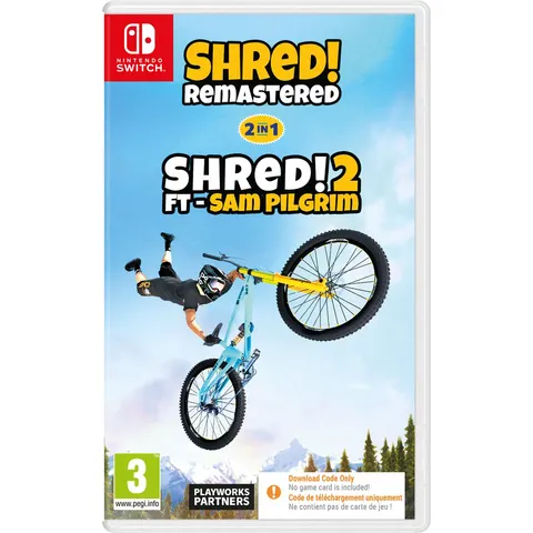 Shred Remastered & Shred 2 Ft Sam Pilgrim - Nintendo Switch (Code in the Box) – afbeelding 2