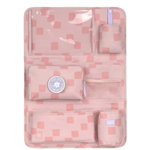 Lässig auto organiser pattern party - rose – afbeelding 2
