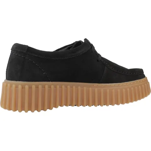 CLARKS Schnürschuhe Torhill Bee Black Sde – afbeelding 2
