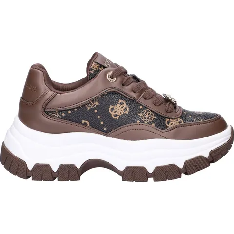 Guess Berret dames sneaker - Bruin multi - Maat 38 – afbeelding 2