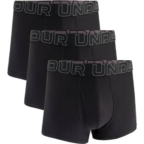 Under Armour Boxershorts UA PERFORMANCE TECH - SOLID 3 IN 3PK M Set van 3 – afbeelding 2