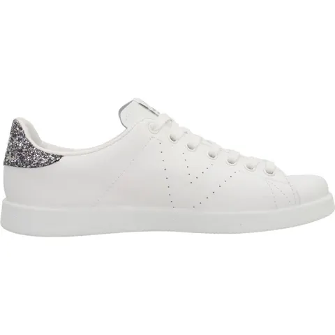 VICTORIA Baskets cuir et paillettes – 3500701921 – image 2