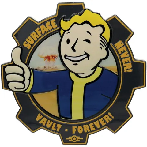 Fallout Resin Plaque Vault Boy – afbeelding 2