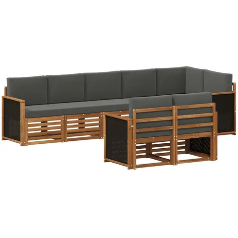 vidaXL Ensemble de canapés d'extérieur 7 pc – 692320 – image 2