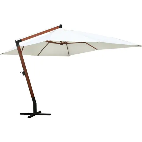 vidaXL - Parasol - 300x400 - cm - wit – afbeelding 2