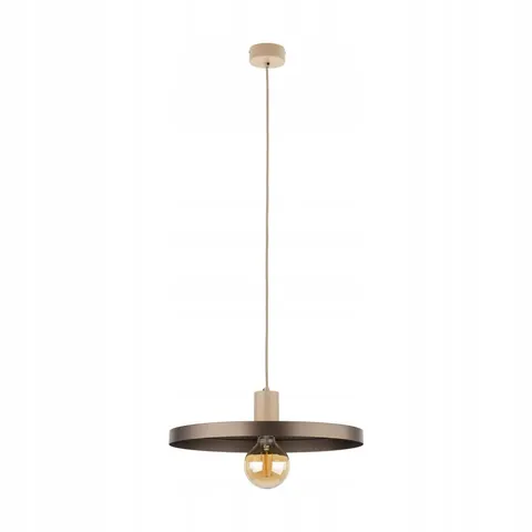 TK-Lighting Sila Hanglamp Bruin E27 - 40cm – afbeelding 2