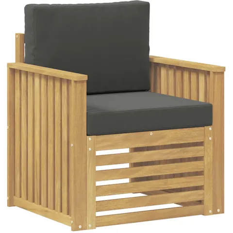 vidaXL Ensemble de canapés d'extérieur Polyester Blanc – 651222 – image 2