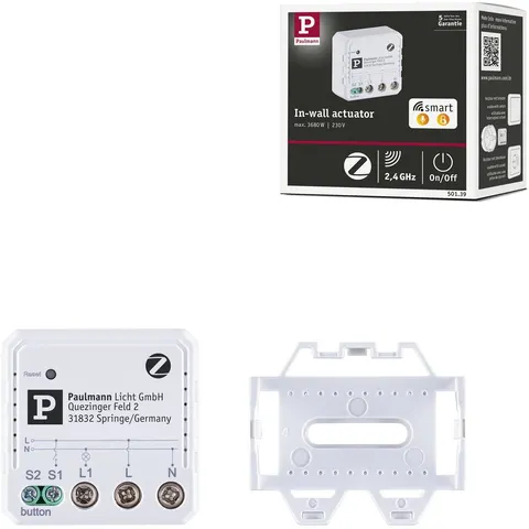 Verzonken actuator Smart Home Zigbee 3.0 On/Off Wit – afbeelding 2