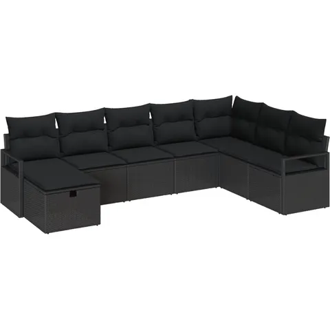 vidaXL Ensemble de Canapés 6 pc polyrotin – 406835 – image 3