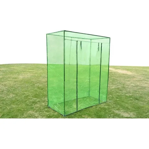 vidaXL - Tuinkas - stalen - frame - PVC – afbeelding 2
