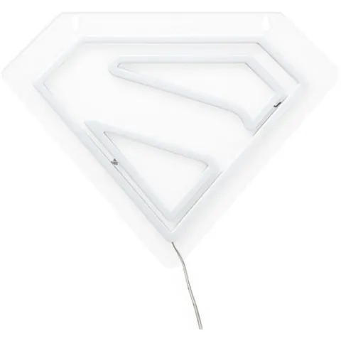 DC Comics LED Wall Lamp Light Superman Neon – afbeelding 2