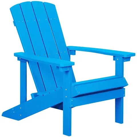 ADIRONDACK - Tuinstoel - Blauw - Kunsthout – afbeelding 2