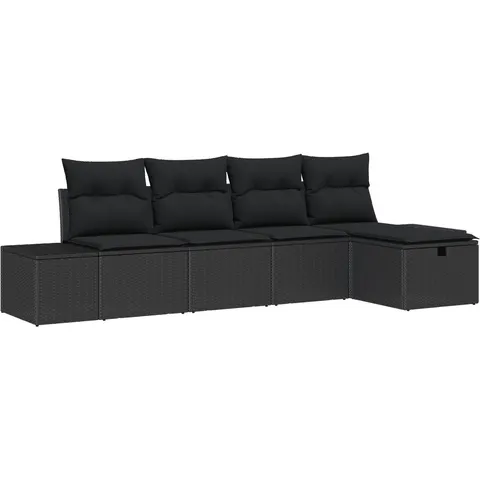 vidaXL Ensemble de Canapés 6 pc polyrotin – 408136 – image 3