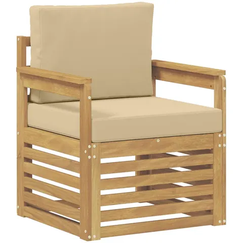 vidaXL 2 Pièce Ensemble de canapés d'extérieur Polyester – 651130 – image 3