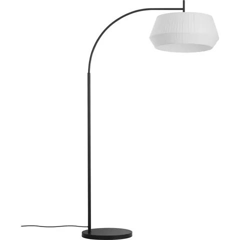 Nordlux Dicte-vloerlamp-textiel-E27-wit – afbeelding 2