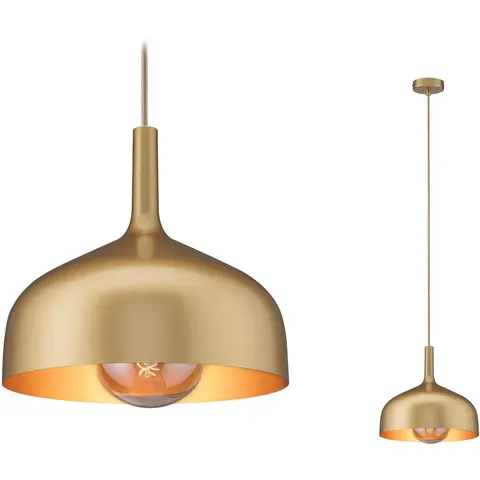 Hanglamp Embla II E27 Goud Metaal, Metaal – afbeelding 2