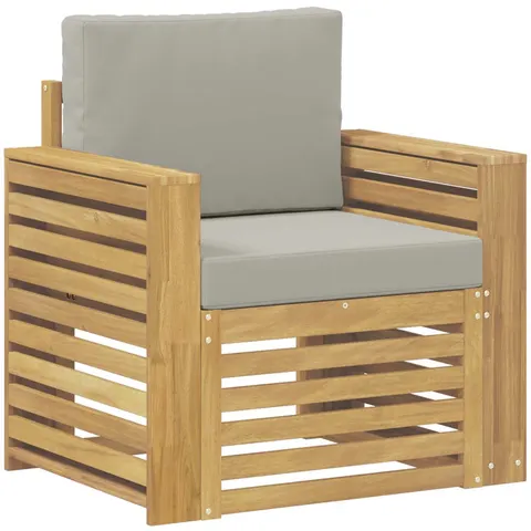 vidaXL Ensemble de canapés d'extérieur Polyester Blanc – 651314 – image 2