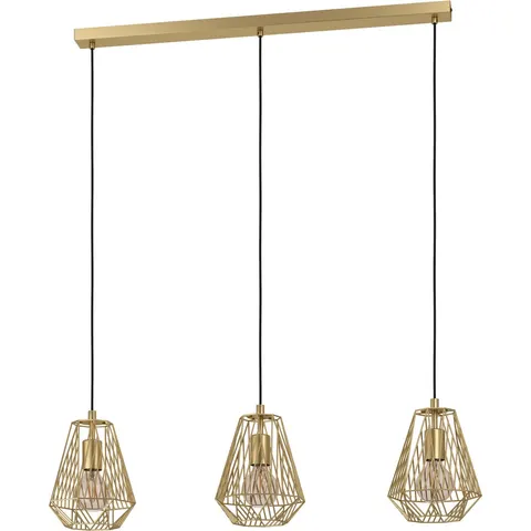 EGLO Stype Hanglamp - E27 - 96 cm - Goud – afbeelding 2