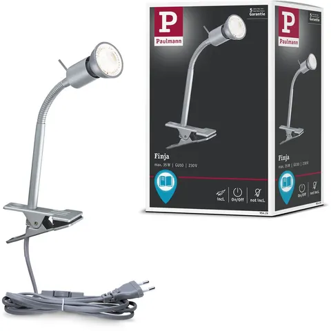 Klemspot Finja Chroom mat 230V GU10 – afbeelding 2