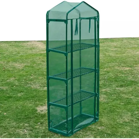 vidaXL - Tuinkas - met - 4 - schappen – afbeelding 2