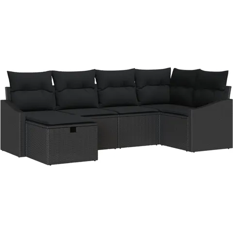 vidaXL Ensemble de Canapés 7 pc polyrotin – 407337 – image 2