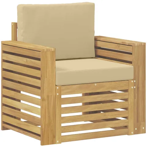 vidaXL Ensemble de canapés d'extérieur Polyester Blanc – 651338 – image 2