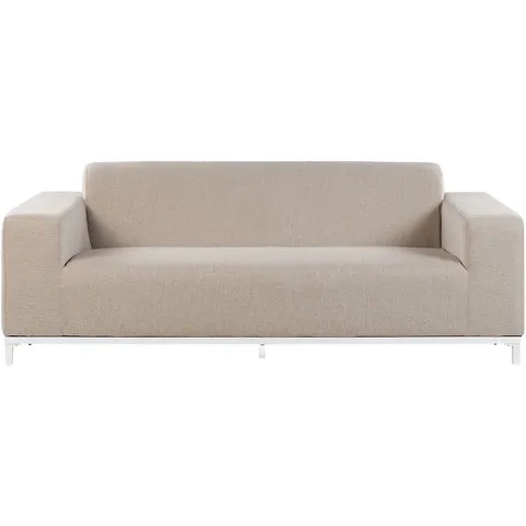 ROVIGO - Tuinbank - Beige/Wit - Polyester – afbeelding 2