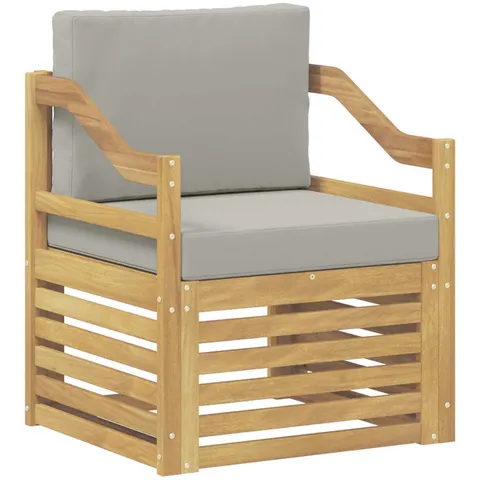 vidaXL Ensemble de canapés d'extérieur Polyester Blanc – 651413 – image 3