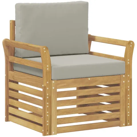 vidaXL Ensemble de canapés d'extérieur Polyester Blanc – 651260 – image 2
