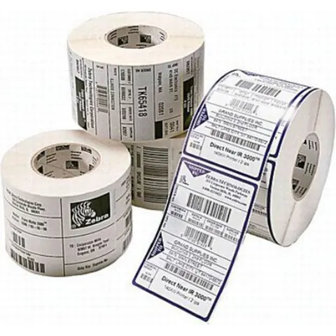 Zebra PolyE 3100T Wit Zelfklevend printerlabel – afbeelding 2