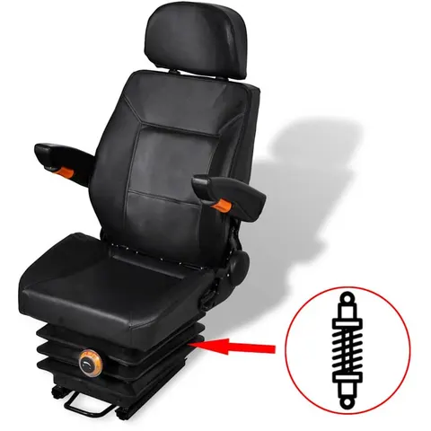 vidaXL - Tractorstoel - met - ophanging – afbeelding 2