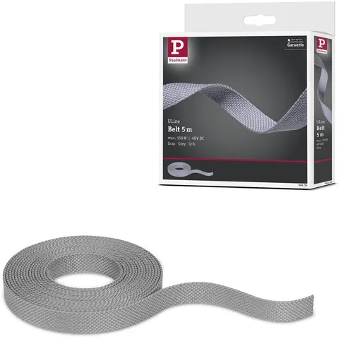 ULine Riem 5m Dacron Textil Koper Grijs – afbeelding 2