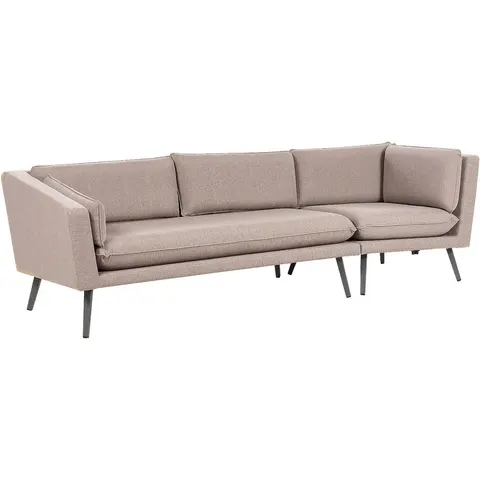 LORETELLO - Tuinbank 3-zits - Beige - Polyester – afbeelding 2