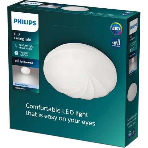 Philips Shore plafonnière - koelwit licht - wit - groot – afbeelding 2