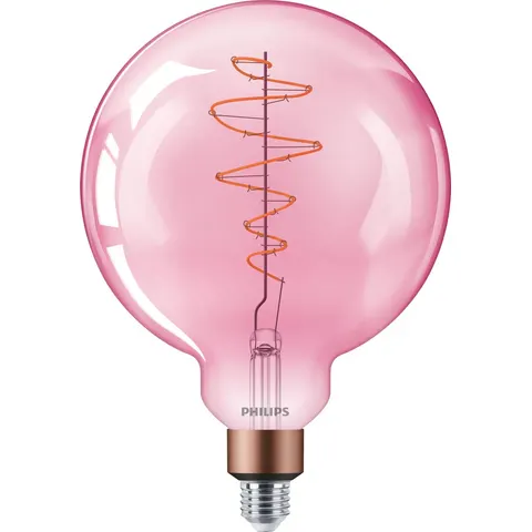 Philips LED Lamp - Dimbaar - Roze – afbeelding 2