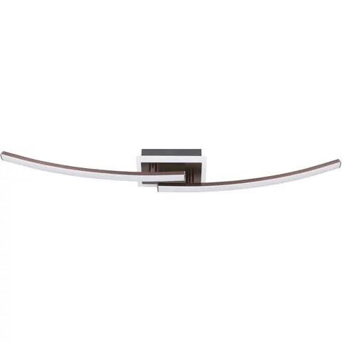 EGLO Lungolago Plafondlamp - LED - 75 cm - Brons/Wit – afbeelding 2