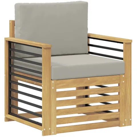 vidaXL Ensemble de canapés d'extérieur Polyester Blanc – 651369 – image 3