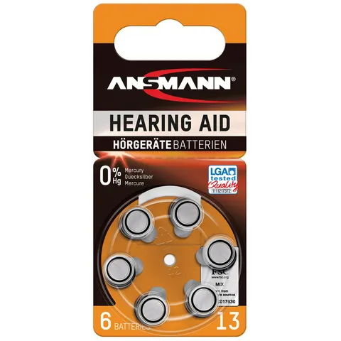 Ansmann Blister 6 X Zinc - Air battery, PR 13 – Bild 2