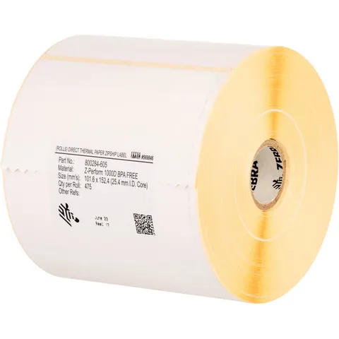 Zebra Z-Perform 1000T Wit – 3004486 – afbeelding 2