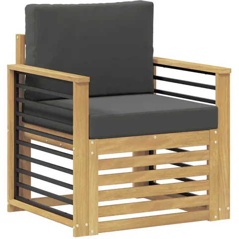 vidaXL Ensemble de canapés d'extérieur Polyester Blanc – 651376 – image 3