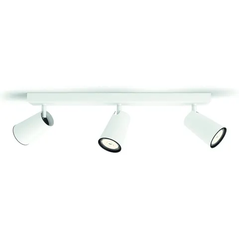 Philips Paisley opbouwspot - 3-lichts - wit – afbeelding 2